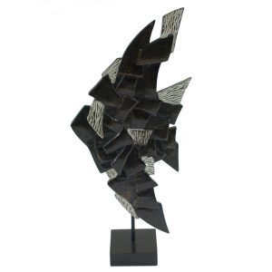 Patchwork Fish Sculpture