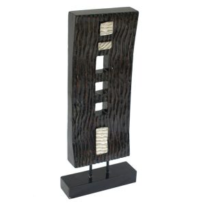 Wooden Concave Art Object