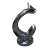 AR-033 Aluminium Sculptural Piece On Round Base. One of Many Beautiful Accessories from Adesso Wholesale.