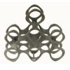 BA-079 Large Jigsaw Shaped Aluminium 9 Bottle Wine Rack. One of Many Beautiful Accessories from Adesso Wholesale.