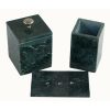 BI-053 Serpentine Marble Bathroom Ensemble. One of Many Beautiful Accessories from Adesso Wholesale.