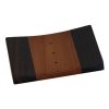 BI-061 Wooden Rectangular Soap Plate - Two Wood Accent. One of Many Beautiful Accessories from Adesso Wholesale.