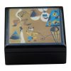 BO-025 Miro Design Lacquer Box - Design E. One of Many Beautiful Accessories from Adesso Wholesale.