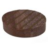 BO-061 Oval Three Compartment Stone Box With Brass Trim. One of Many Beautiful Handcrafted Accessories from Adesso Wholesale.