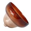 CA-277 Extra Glass For Ca-277 Set Of Three Tall T-Lite Candleholders With Sherry Coloured Marguerita Shaped Glass from Adesso Wholesale.