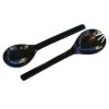 CU-220 Dark Horn Salad Server Set. One of Many Beautiful Handcrafted, Exclusive and Luxurious Accessories from Adesso Wholesale.