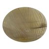 DB-327 Small Shallow Round Horn Dish With Carved Chisel Finish. One of Many Beautiful Handcrafted and Exclusive Accessories from Adesso Wholesale.