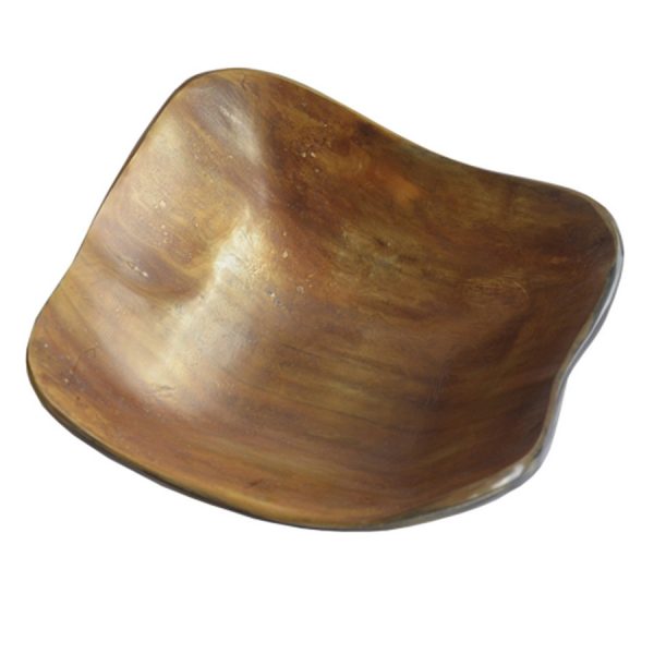 DB-332 Free Form Horn Dish In Rustic Finish. One of Many Beautiful Handcrafted, Exclusive and Luxurious Accessories from Adesso Wholesale.