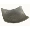 DB-378 Square High Curved Side Aluminium Bowl In Antique Silver Finish. One of Many Beautiful, Exclusive and Luxurious Accessories from Adesso Wholesale.