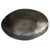 DB-528 Rough Nickel Finish Large Free Form Aluminium Platter. One of Many Beautiful Handcrafted and Exclusive Accessories from Adesso Wholesale.