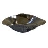 DB-541 Large Nickel Plated Aluminium Free Form Dish. One of Many Beautiful Handcrafted, Exclusive and Luxurious Accessories from Adesso Wholesale.