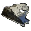 DB-542 Large Nickel Plated Aluminium Flat Platter With Free Form Rough Edge And Cut Out One of Many Beautiful and Exclusive Accessories from Adesso Wholesale.