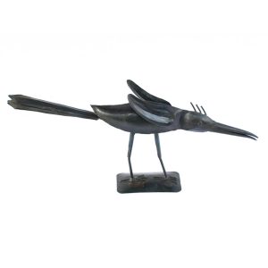 Dark Iron Finish Walking Bird