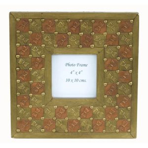 Photo Frame With Embossed Pattern