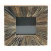PF-367 Square Photo Frame With Burnished Horn Radiating Segments. One of Many Beautiful, Exclusive and Luxurious Accessories from Adesso Wholesale.