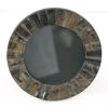 PF-368 Round Photo Frame With Rustic Horn Radiating Segments. One of Many Beautiful, Exclusive and Luxurious Accessories from Adesso Wholesale.