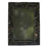 PF-374 Rectangular Photo Frame With Rustic Horn Triangular Segments. One of Many Beautiful, Exclusive and Luxurious Accessories from Adesso Wholesale.