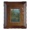 PF-401 Hemingway Safari Photo Frame, Leather Surround With Studs And Hide Inside. One of Many Beautiful Handcrafted Accessories from Adesso Wholesale.