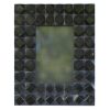 PF-428 Black Horn Rectangular Photo Frame With Raised Dark Horn Diamonds. One of Many Exclusive and Luxurious Accessories from Adesso Wholesale.
