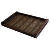 TR-120 Large Rectangular Wooden Tray With Check Pattern. One of Many Beautiful Handcrafted, Exclusive and Luxurious Accessories from Adesso Wholesale.