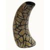 VS-376 Horn Vase With Burnished Marble Tile Finish - Not For Water. One of Many Beautiful Handcrafted and Exclusive Accessories from Adesso Wholesale.
