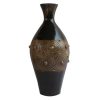 VS-452 Large Terracotta Vase With Circle Motif. One of Many Beautiful Handcrafted, Exclusive and Luxurious Accessories from Adesso Wholesale.