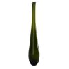 VS-486 Very Tall Slender Thin Neck Smoky Green Glass Vase. One of Many Beautiful Handcrafted, Exclusive and Luxurious Accessories from Adesso Wholesale.