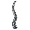VS-488 Tall Twist Form Aluminium Vase In Shape Of An Animal Horn. One of Many Beautiful Handcrafted, Exclusive and Luxurious Accessories from Adesso Wholesale.